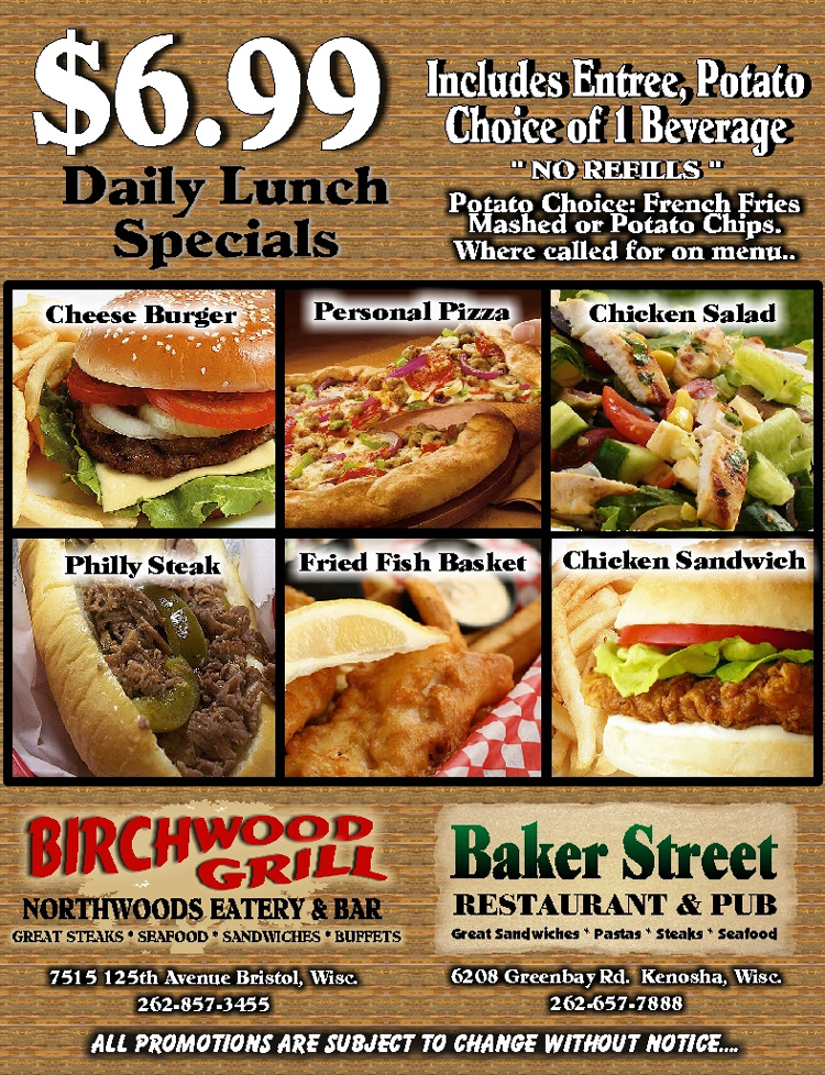 Lunch Specials