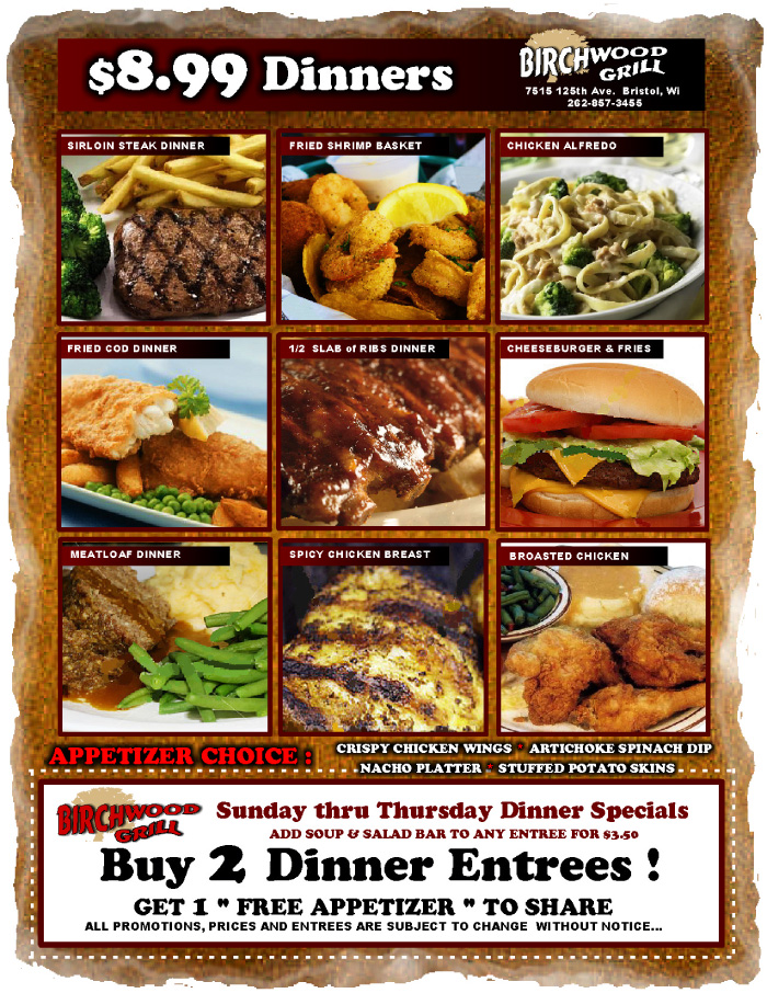 Dinner Specials